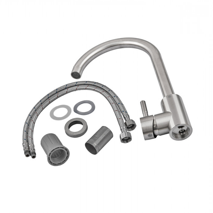 Змішувач для кухні Armata SUS-011 з нерж. сталі  (CH6484)