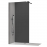 Душова перегородка Walk-In KOER SR SP01-90x200-TR-01 прозоре скло EASY CLEAN 8мм хром (KR5392)