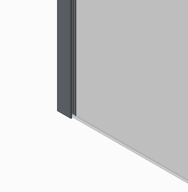 Душова перегородка Koer SR SP01-90x200-TR-01 Walk-In прозоре скло Easy Clean 8мм, хром (KR5392)