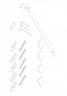 Душова перегородка Walk-In KOER SR SP01-90x200-TR-01 прозоре скло EASY CLEAN 8мм хром (KR5392)