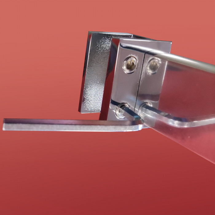 Душова перегородка Koer SR SP01-90x200-TR-01 Walk-In прозоре скло Easy Clean 8мм, хром (KR5392)