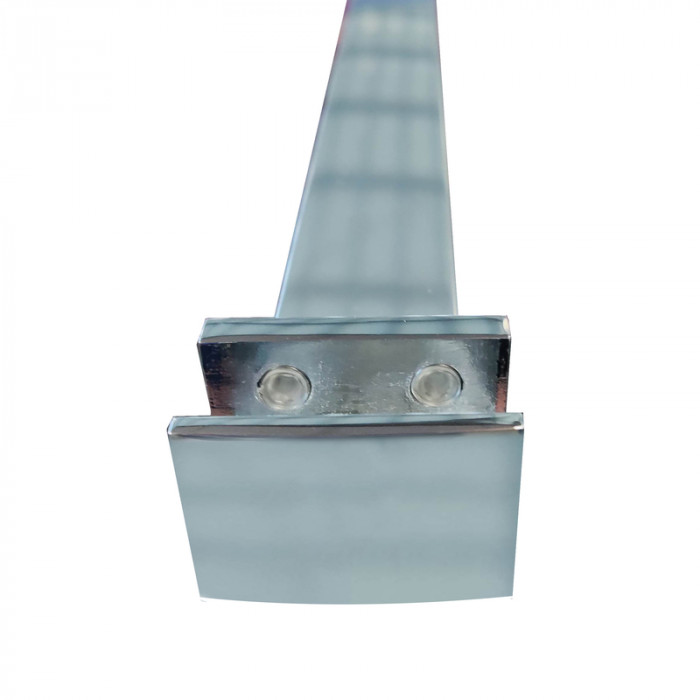 Душова перегородка Koer SR SP01-90x200-TR-01 Walk-In прозоре скло Easy Clean 8мм, хром (KR5392)