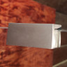 Бічна стінка до кабіни Koer SR SW04-90x200-TR-07 прозоре скло Easy Clean 10мм, графіт (KR5391)