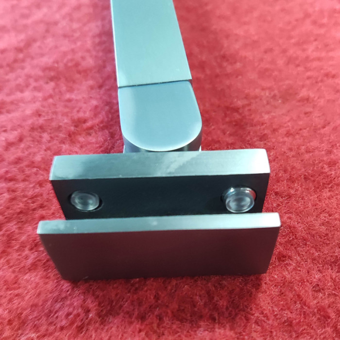 Бічна стінка до кабіни Koer SR SW04-90x200-TR-07 прозоре скло Easy Clean 10мм, графіт (KR5391)