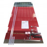 Бічна стінка до кабіни Koer SR SW04-90x200-TR-07 прозоре скло Easy Clean 10мм, графіт (KR5391)