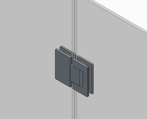 Бічна стінка до кабіни Koer SR SW04-90x200-TR-07 прозоре скло Easy Clean 10мм, графіт (KR5391)