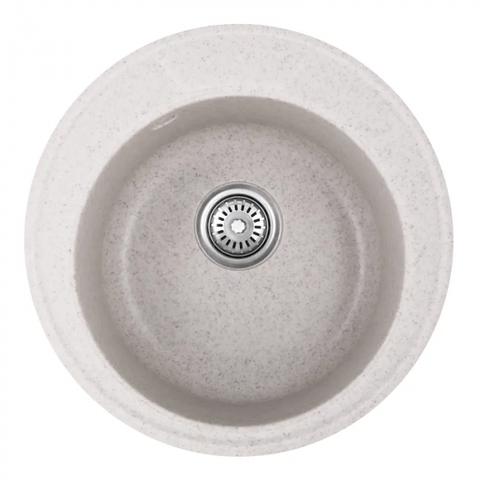 Мийка кухонна Haiba HB8301-G322 Beige 490x180 (HB0974)