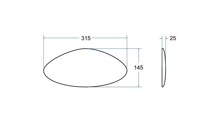 Підголовник до ванни UNI