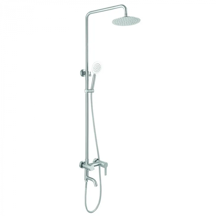 Душова колона зі змішувачем з нерж. стали SUS304 Zerix NOX-009-J (ZX3263)