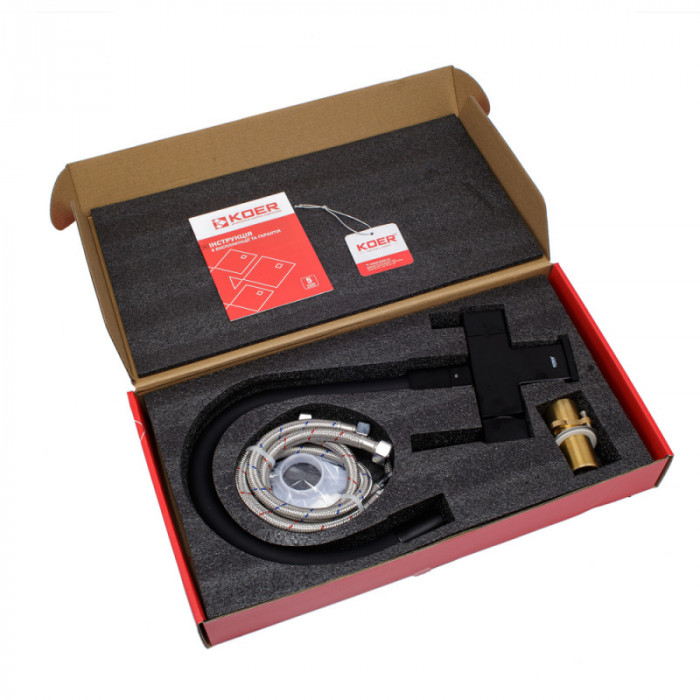 Змішувач для кухні Koer KB-72023-05 з виходом для питної води (KR5009)