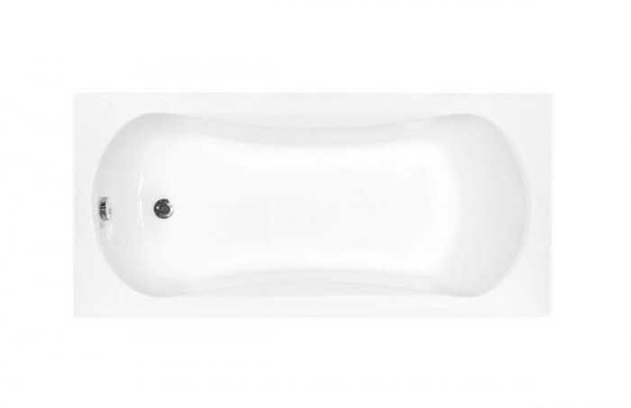 Ванна акриловая ARIA PLUS 140х70 соло: без ручек и ног С отверстиями под ручки