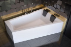 Ванна акриловая INTIMA DUO 180x125 Правая (соло) без ног