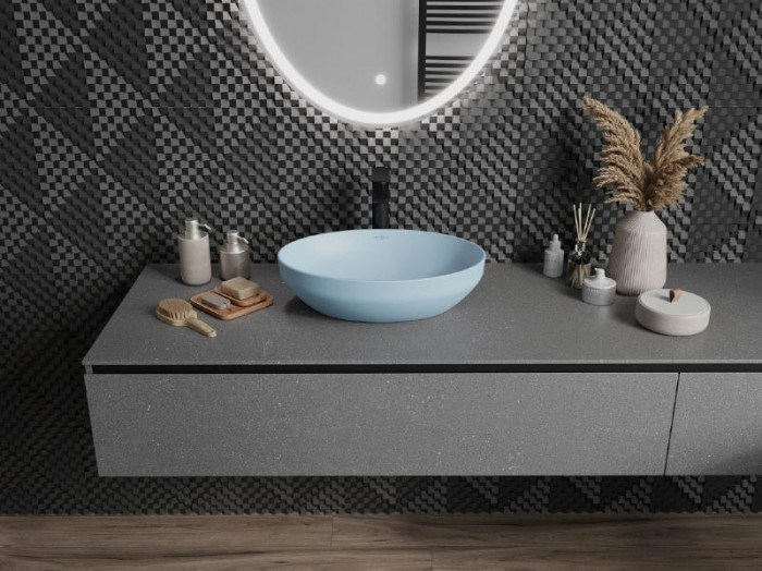 Умивальник (раковина) MEXEN CORNELIA BLUE MATT накладний