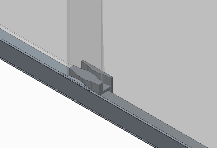 Двері в нішу Koer SR SD03-140x200-TR-01 прозоре скло Easy Clean 8мм, хром (KR5385)