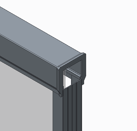 Двері в нішу Koer SR SD03-140x200-TR-01 прозоре скло Easy Clean 8мм, хром (KR5385)