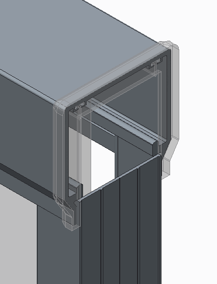 Двері в нішу Koer SR SD03-140x200-TR-01 прозоре скло Easy Clean 8мм, хром (KR5385)