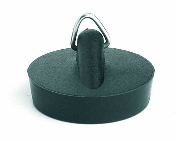 Корок для кухонної мийки до ланцюжка гумовий 6/4 " 45 мм HC57-45