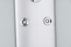 Бокс душовий з гідромасажем з високим піддоном MIXXUS STRONG SBH01-90x90x215-GR SATIN сіре тоноване скло 4мм (MI6889)