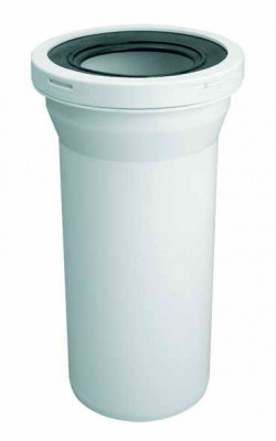 Колено-подключение к WC с L-260 мм Эконом WCЕ-CON1