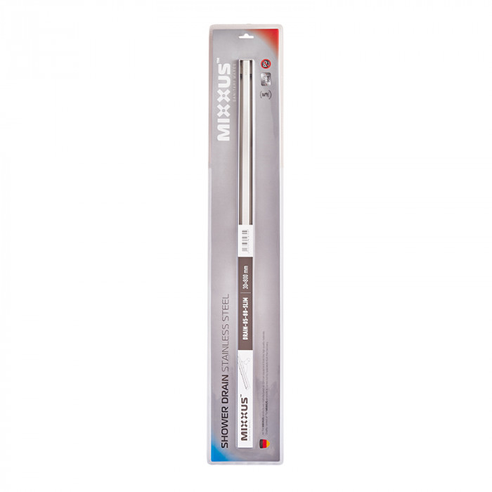 Душовий трап із нержавіючої сталі SUS304 Mixxus Drain-05-80-Slim (30x800 мм) (MI6167)