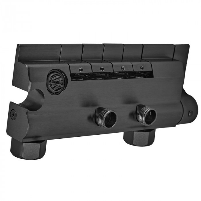 Душова колона Armata BCT-009-J Black зі змішувачем з кнопковим перемикачем, 4 режими (CH6510)