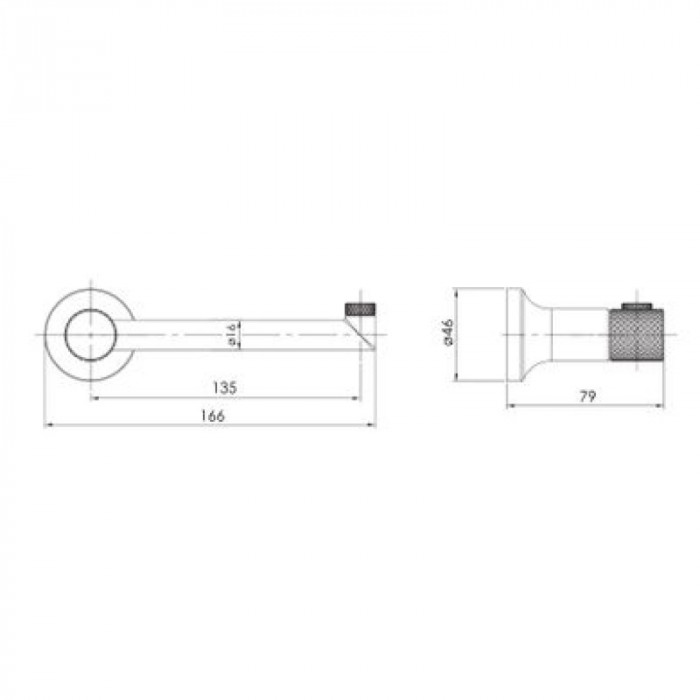 Тримач для туалетного паперу IMPRESE BRENTA графітовий хром ZMK091908220