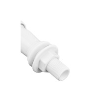 Кран для холодної води Plamix Mono-001-B White (PM0676)