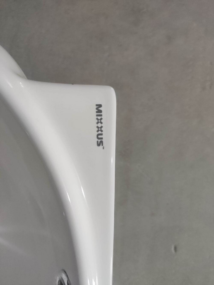 Раковина підвісна MIXXUS PREMIUM DIVERSE-1201-L 400х215х140mm (отвір під змішувач, перелив) (MP6507)