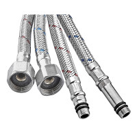 Гнучке підведення Champion FH-01-F1/2"xM10-50 нержавійка (пара) (AC0668)