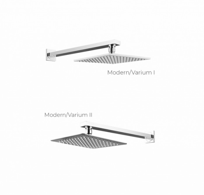 Душова система MODERN I/VARIUM I чорна матова