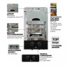 Газова колонка MIXXUS GWH-0210 BASIC BLACK димохідна 10 л/хв (колір чорний) (WH0023)