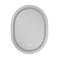 Дзеркало MIXXUS PREMIUM ELLIPSE MV05-80x60-REVERSE з LED Touch, Anti-fog, димером (3-6,5kK) (MP6642)
