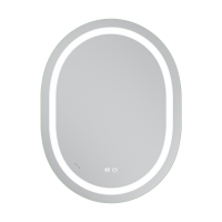 Дзеркало MIXXUS PREMIUM ELLIPSE MV05-80x60-REVERSE з LED Touch, Anti-fog, димером (3-6,5kK) (MP6642)