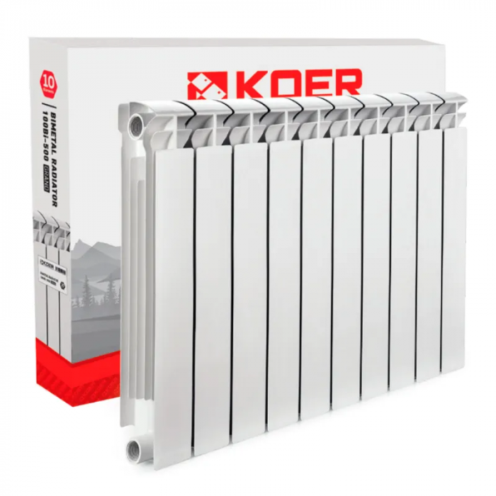 Радіатор KOER 100 Bimetal-500 GRAND (KR5145) / Ціна за 1 секцію