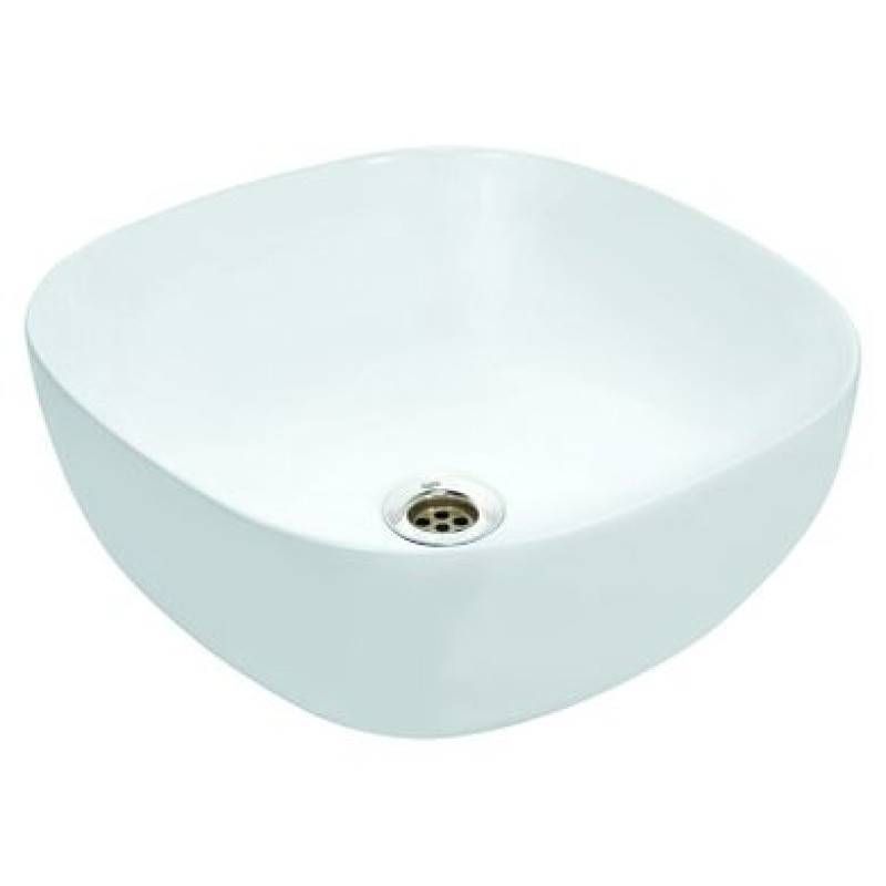 Раковина JAQUAR JDR накладна 400x400 мм, біла JDS-WHT-25911