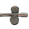 Двері в нішу Koer SR SD06-140x220-TR-01 прозоре скло Easy Clean 8мм, хром (KR5368)