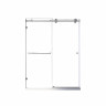Двері в нішу Koer SR SD06-140x220-TR-01 прозоре скло Easy Clean 8мм, хром (KR5368)