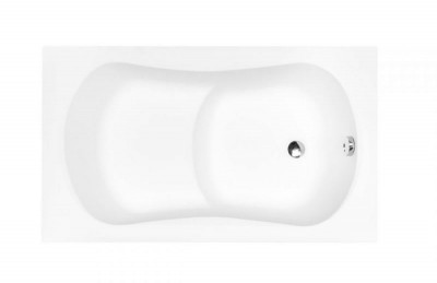 Ванна акрилова ARIA REHAB 120х70 без обудови і ніг / БЕЗ отворів під ручки