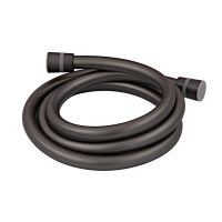 Шланг для душу Zerix Graphite.F03 150 см силіконовий (колір графіт) (ZX5568)