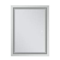 Дзеркало MIXXUS PREMIUM QUADRO MR20-90x70-REVERSE з LED Touch, Anti-fog, димером, рег. яскравості (MP6621)