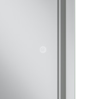 Дзеркало MIXXUS PREMIUM QUADRO MR20-90x70-REVERSE з LED Touch, Anti-fog, димером, рег. яскравості (MP6621)