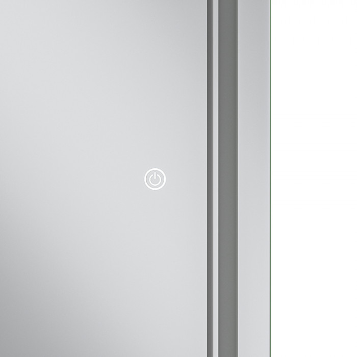 Дзеркало Mixxus Premium QUADRO MR20-90x70-Reverse з Led Touch, Anti-fog, димером, регулятором яскравості (MP6621)