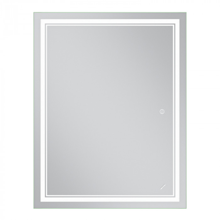 Дзеркало Mixxus Premium QUADRO MR20-90x70-Reverse з Led Touch, Anti-fog, димером, регулятором яскравості (MP6621)