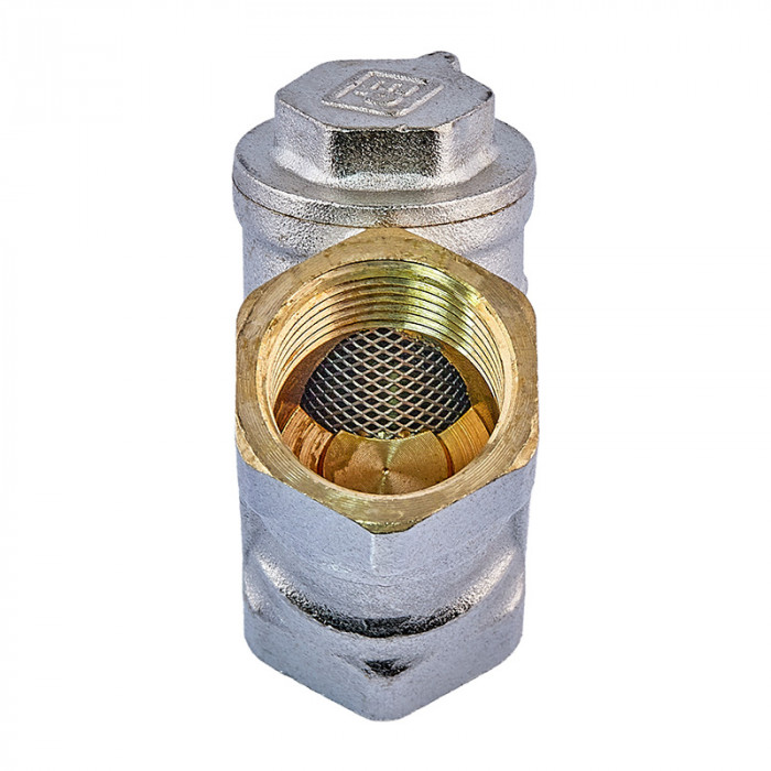 Фільтр грубої очистки Europroduct EP.0460 - 1/2" (нікельований) (EP6050)