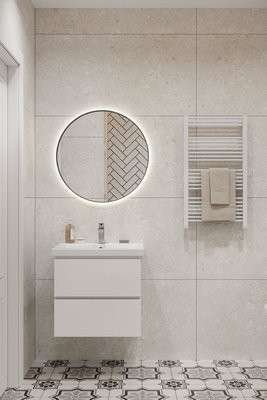 ТУМБА KAST AFINA 60 СМ З РАКОВИНОЮ COMO 60 Артикул: KS000107