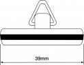 Корок для умивальника до ланцюжка хромований 5/4 " CP1