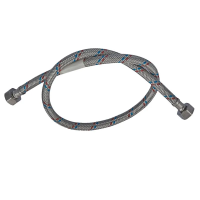 Гнучкий шланг для підключення води гайка 1/2'' - гайка 1/2'' (180 см) Zerix (ZX1557)