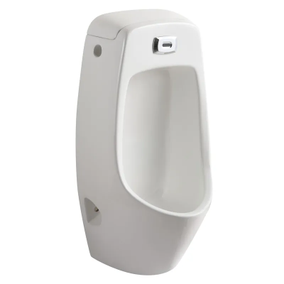 Пісуар підвісний Mixxus Premium BEVEL-1001 390x395x795mm з ІЧ-датчиком автоматичного змиву (MP6661)