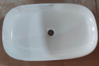 Раковина накладна MIXXUS PREMIUM BEVEL-0105 610х375х120mm (MP6524)