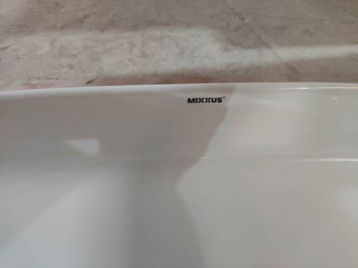Раковина накладна Mixxus Premium BEVEL-0105 610х375х120mm (MP6524)